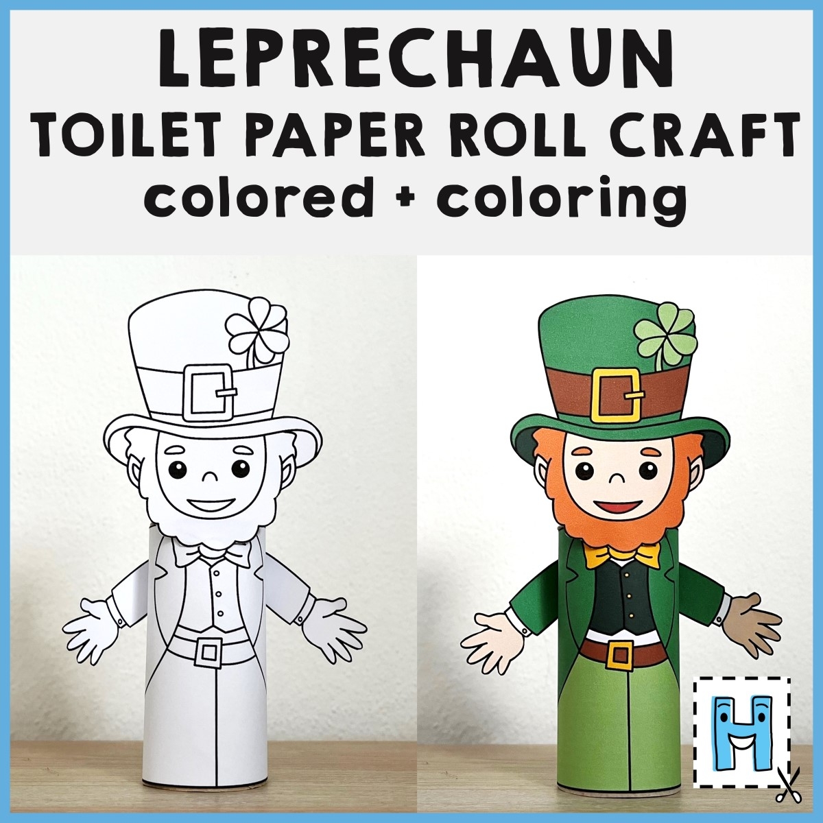 leprechaun template printable