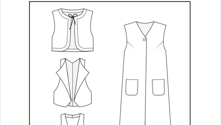 Let s Make A Vest The Shapes Of Fabric