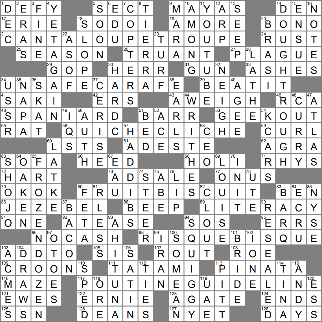 Like Non oyster Months Traditionally Crossword Clue Archives LAXCrossword
