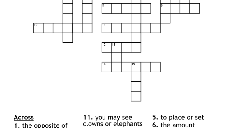 List 30 Crossword WordMint