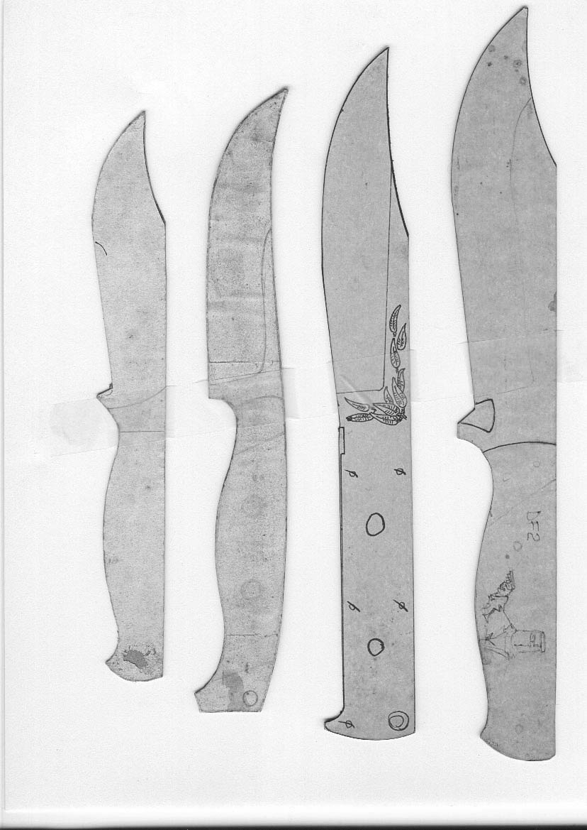 Lloyd Harding s Knife Templates