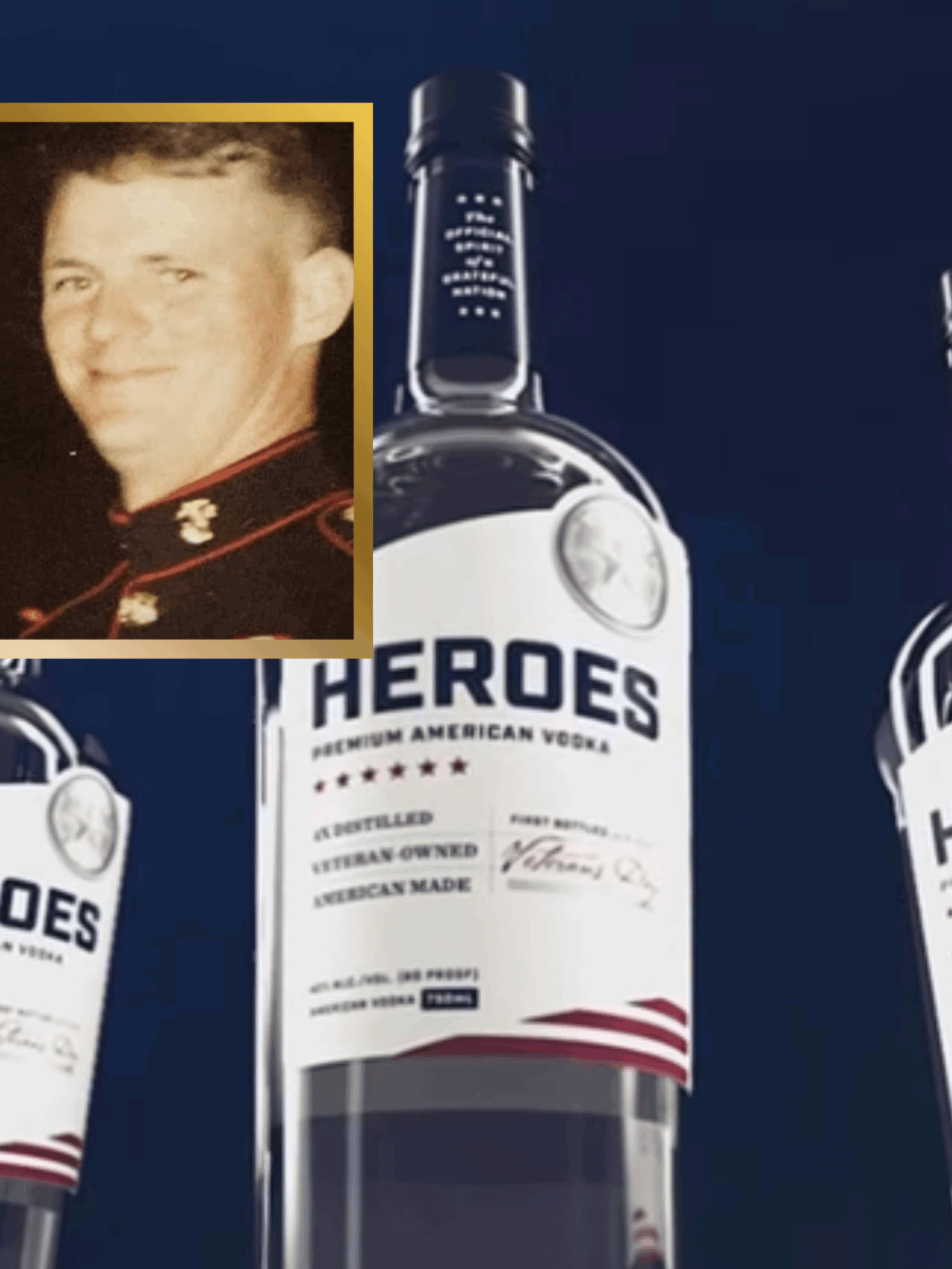 Local Veteran Finds New Mission In Life By Launching Vodka Brand To Honor Fallen Veterans