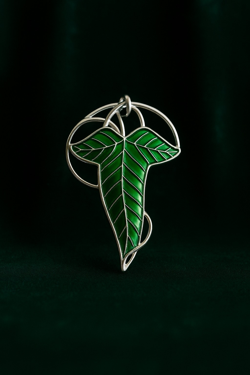  Lorien Leaf Brooch Elven Leaf Pin STL File For 3D Printing Cults