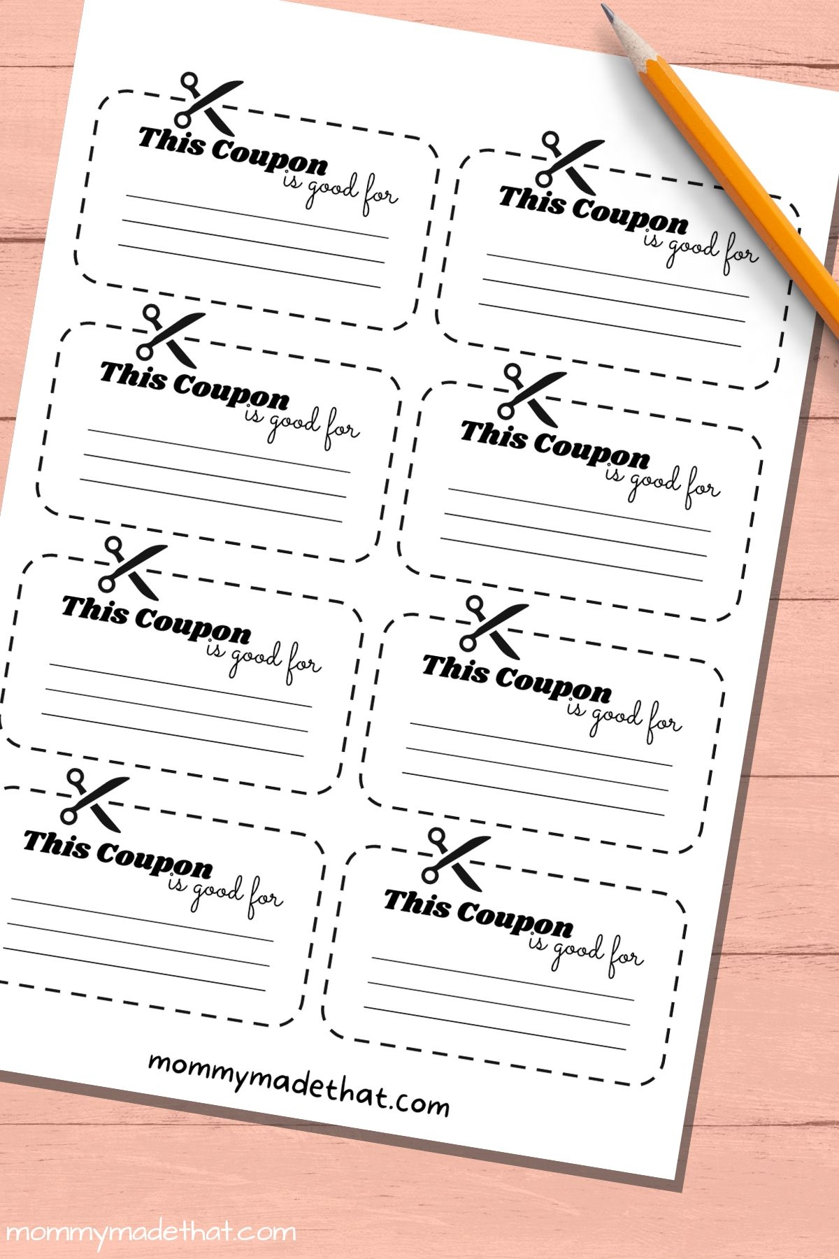 blank printable coupons templates free