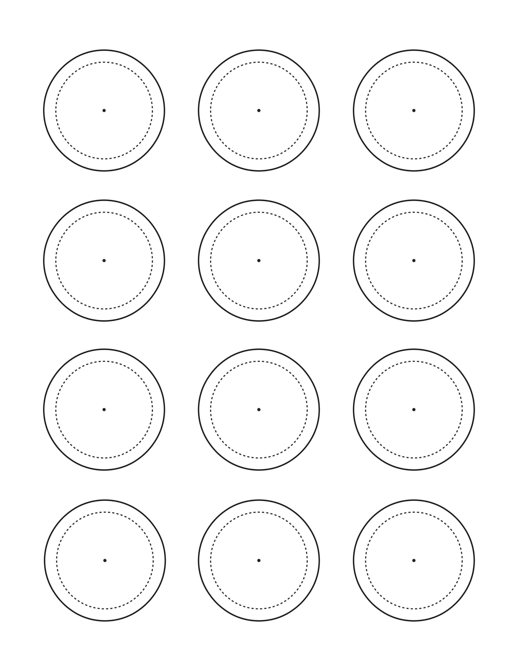 Macaron Stencil Printable