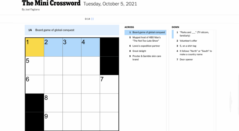 Meet The Mini The Little Puzzle That Helped Launch 930 000 Subscriptions To New York Times Games Poynter