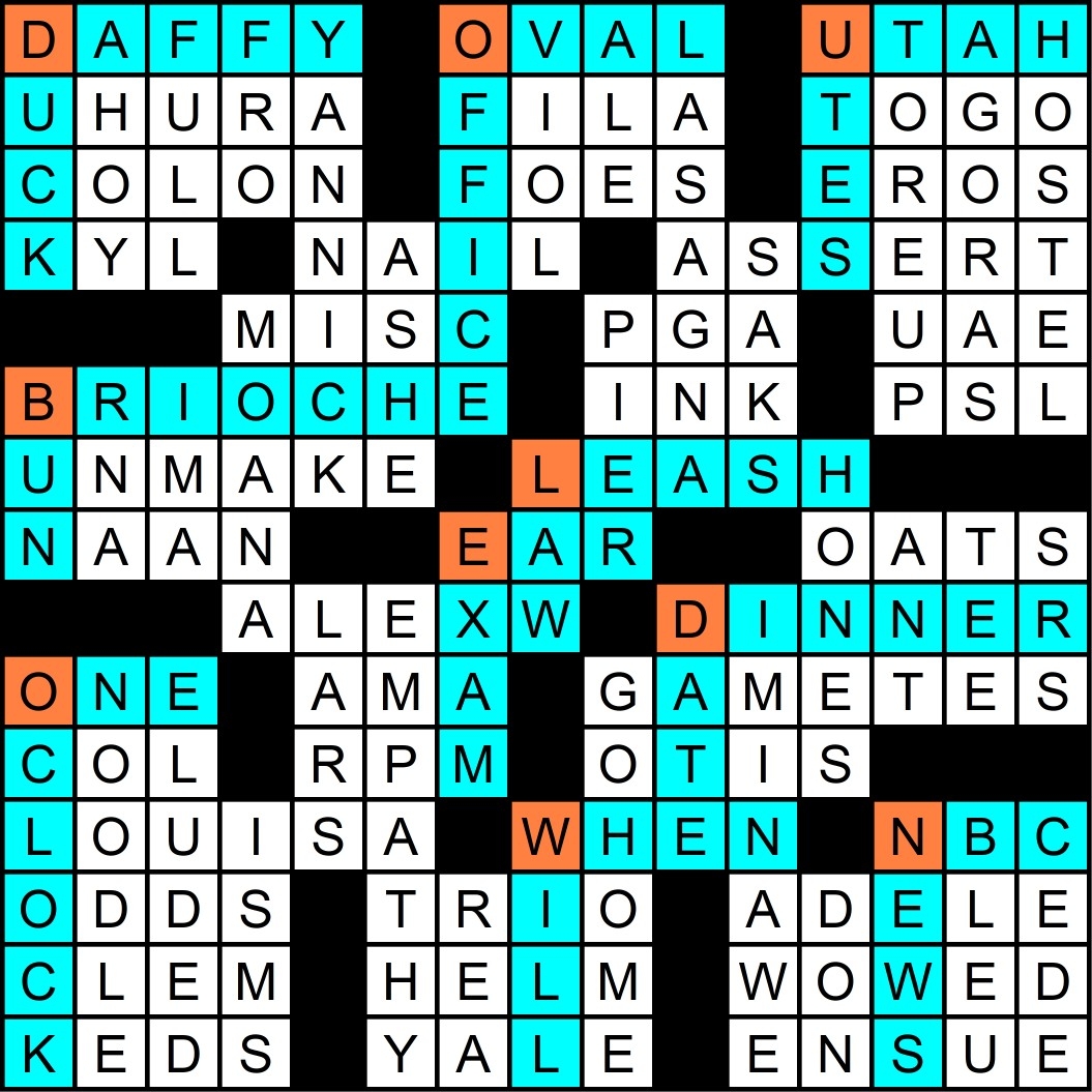 MGWCC 650 Friday November 13th 2020 Nothing But Neighbors Matt Gaffney s Weekly Crossword Contest