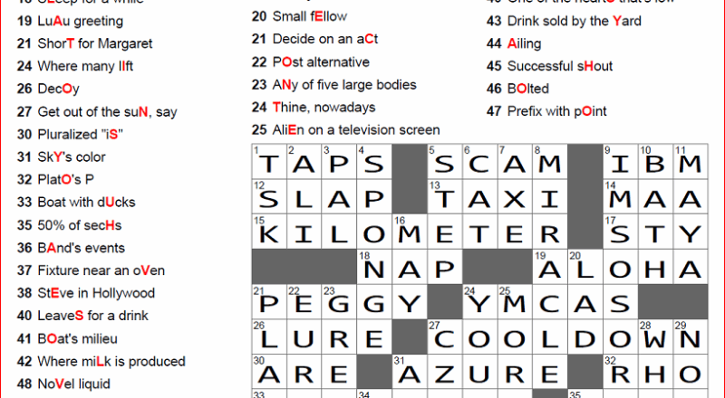 MGWCC 775 Friday April 7th 2023 Examples Abound Matt Gaffney s Weekly Crossword Contest