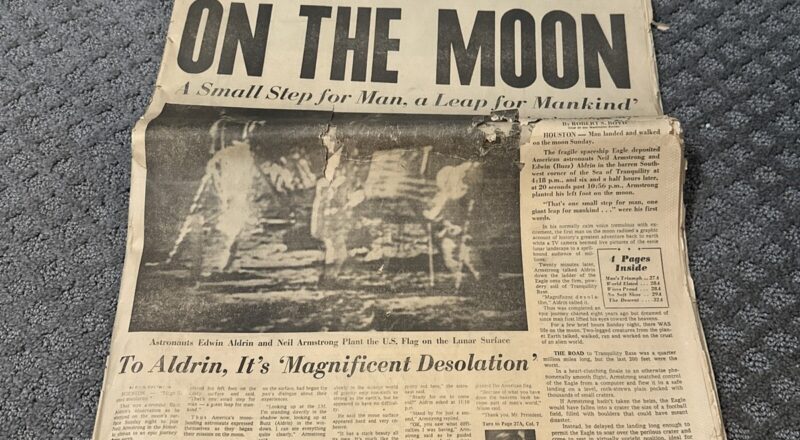 Miami Herald July 21 1969 Original Man Walks On The Moon Newspaper Full Paper EBay