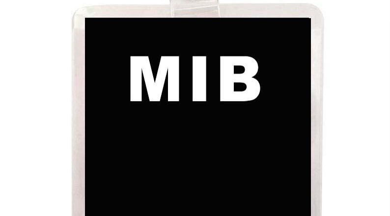 MIB Men In Black ID Badge Image Download PDF