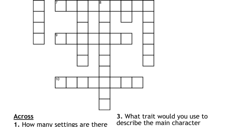 Michelle And Friends Crossword WordMint