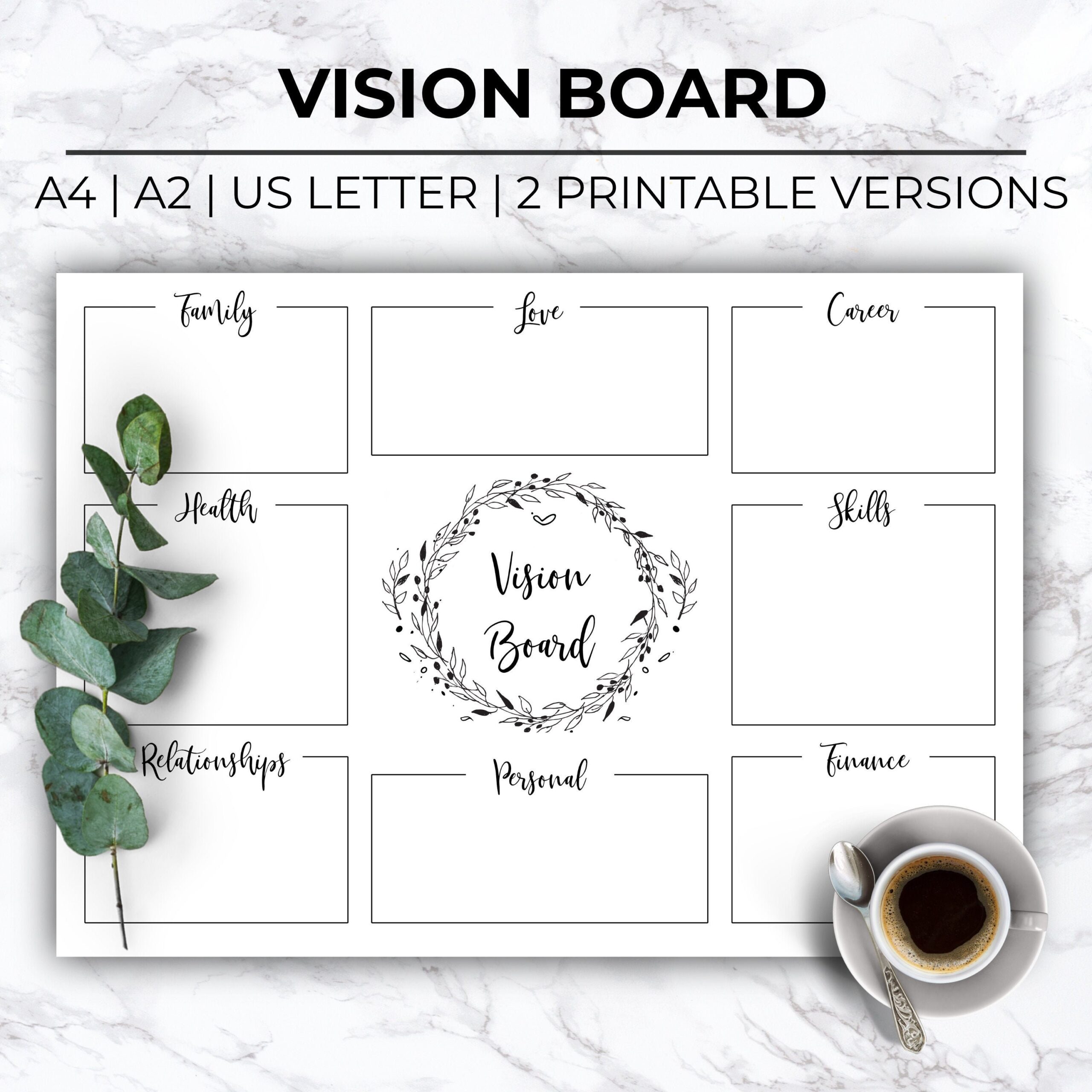 Minimalist Printable Vision Board Template printable Dream Board simple Vision Board For Manifestating minimalist Affirmations Planner Etsy Minimalist Printable Vision Board Template printable Dream Board simple Vision Board For Manifestating minimalist Affirmations Planner Etsy