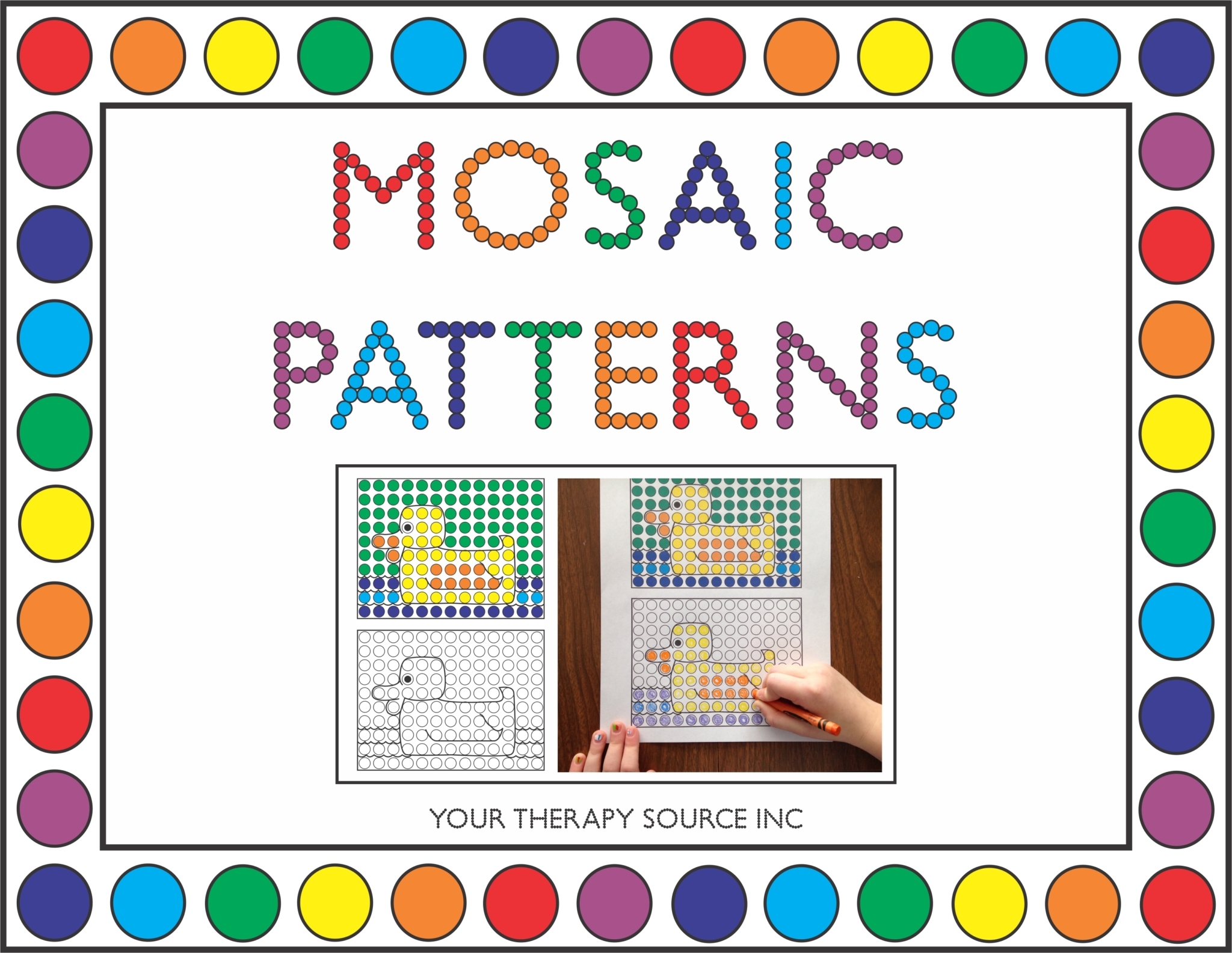 Mosaic Pattern Sample Page Your Therapy Source Mosaic Pattern Sample Page Your Therapy Source