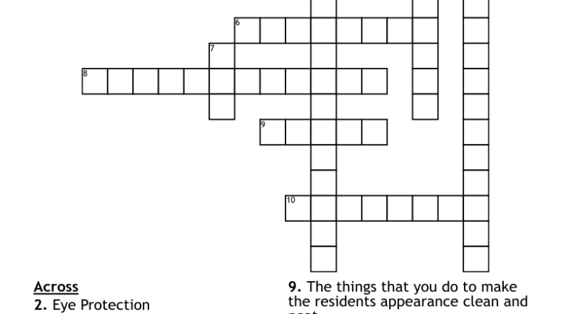 National Skilled Nursing Care Week Crossword WordMint