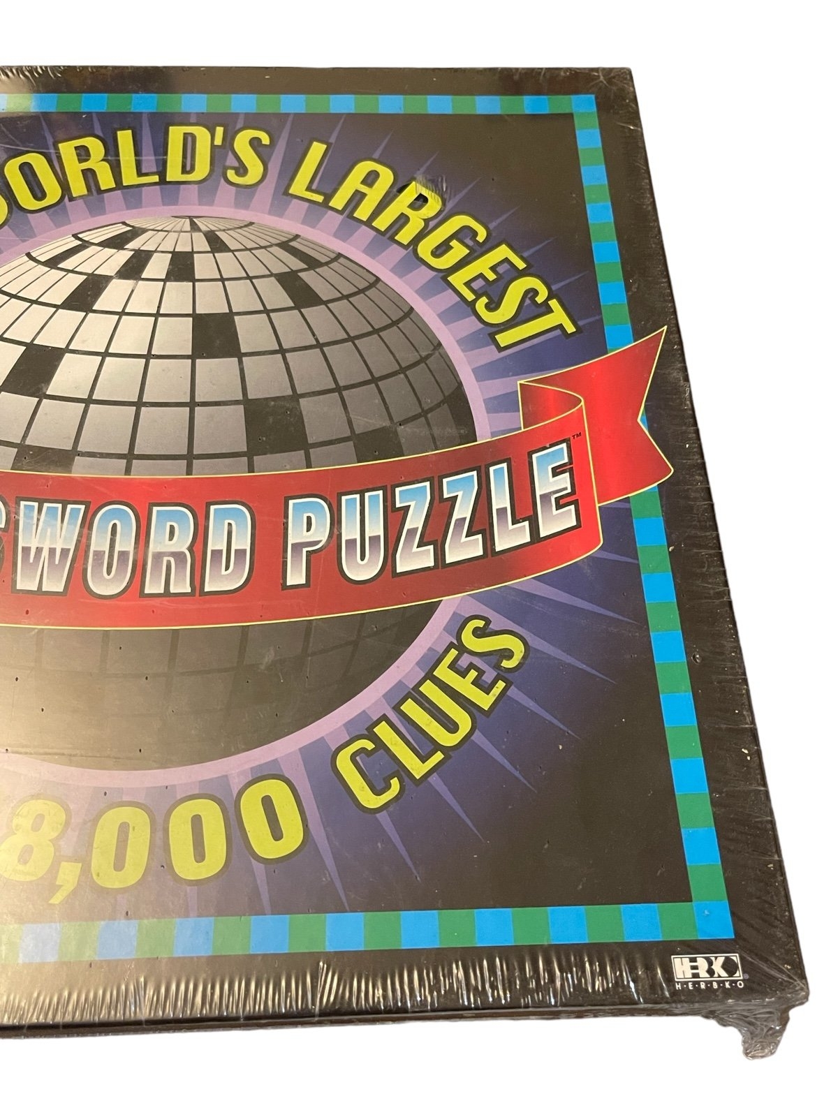 NEW The World s Largest Crossword Puzzle 28 000 Clues 91 000 Squares Sealed