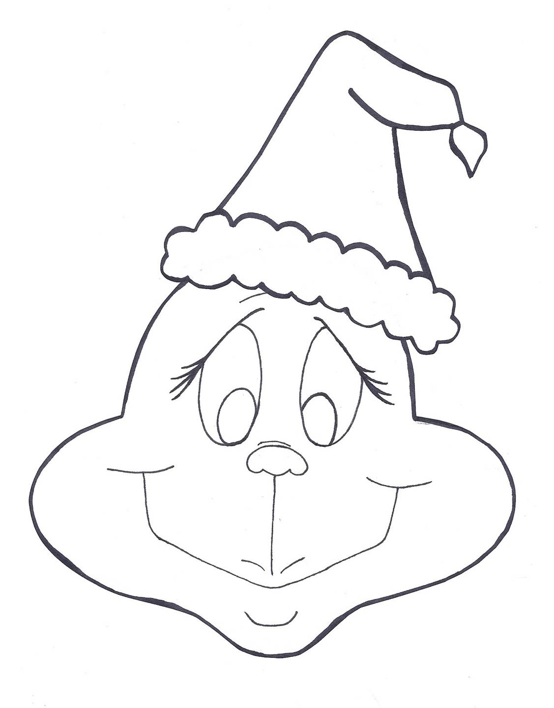 Not So Scary Grinch Coloring Page Nest Of Posies