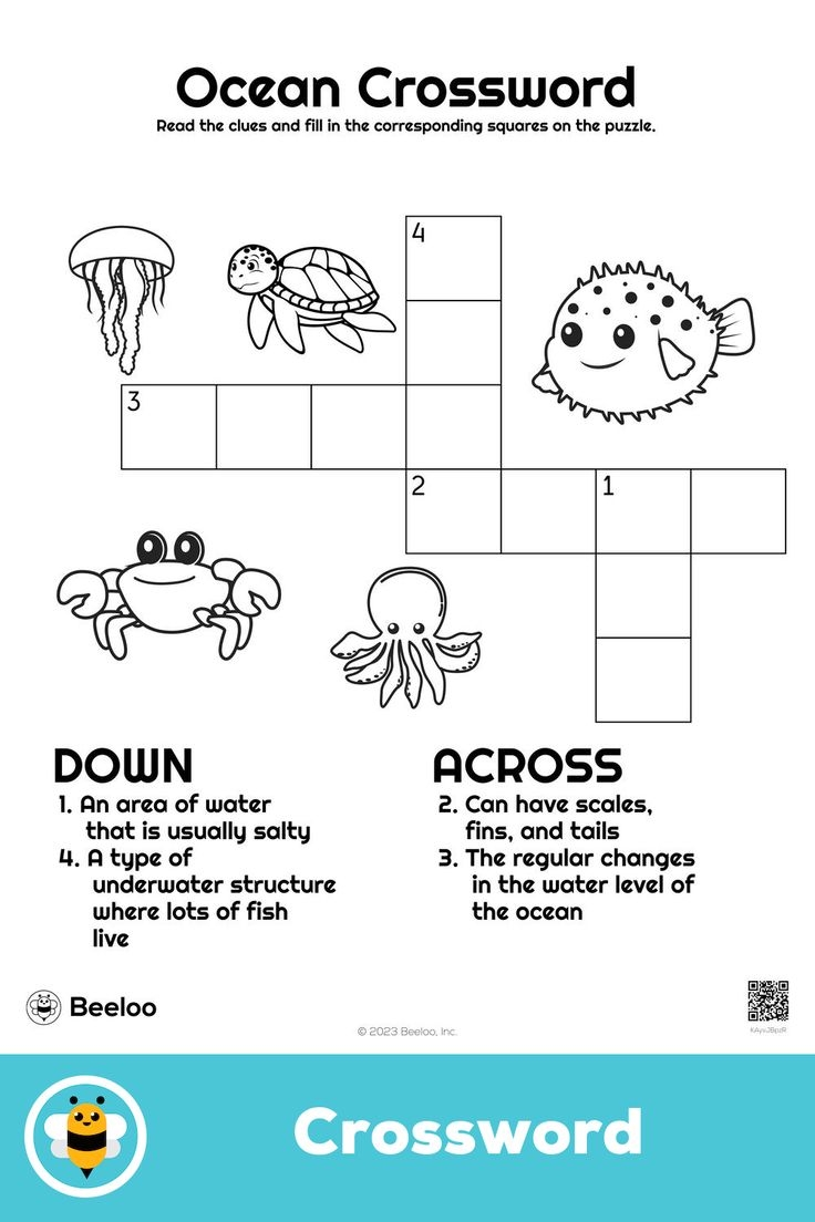 Ocean Crossword