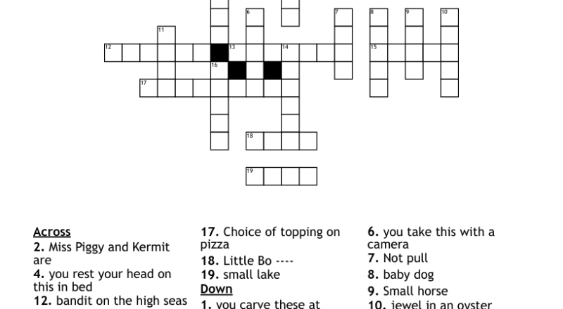 P Words Crossword WordMint