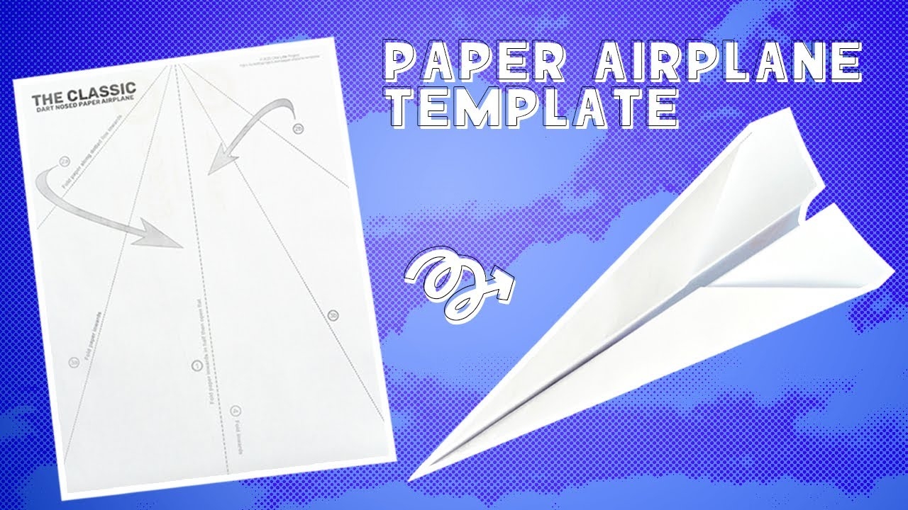paper airplane templates printable