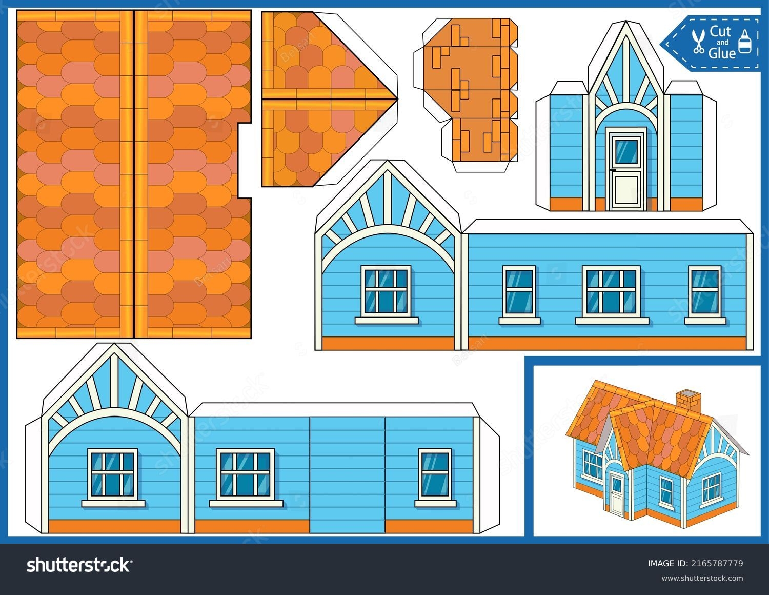 house template printable