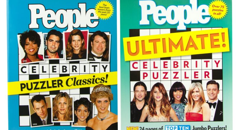 PEOPLE Magazine Ultimate Puzzler Classics Celebrity Crossword Puzzle Word Game Books Walmart