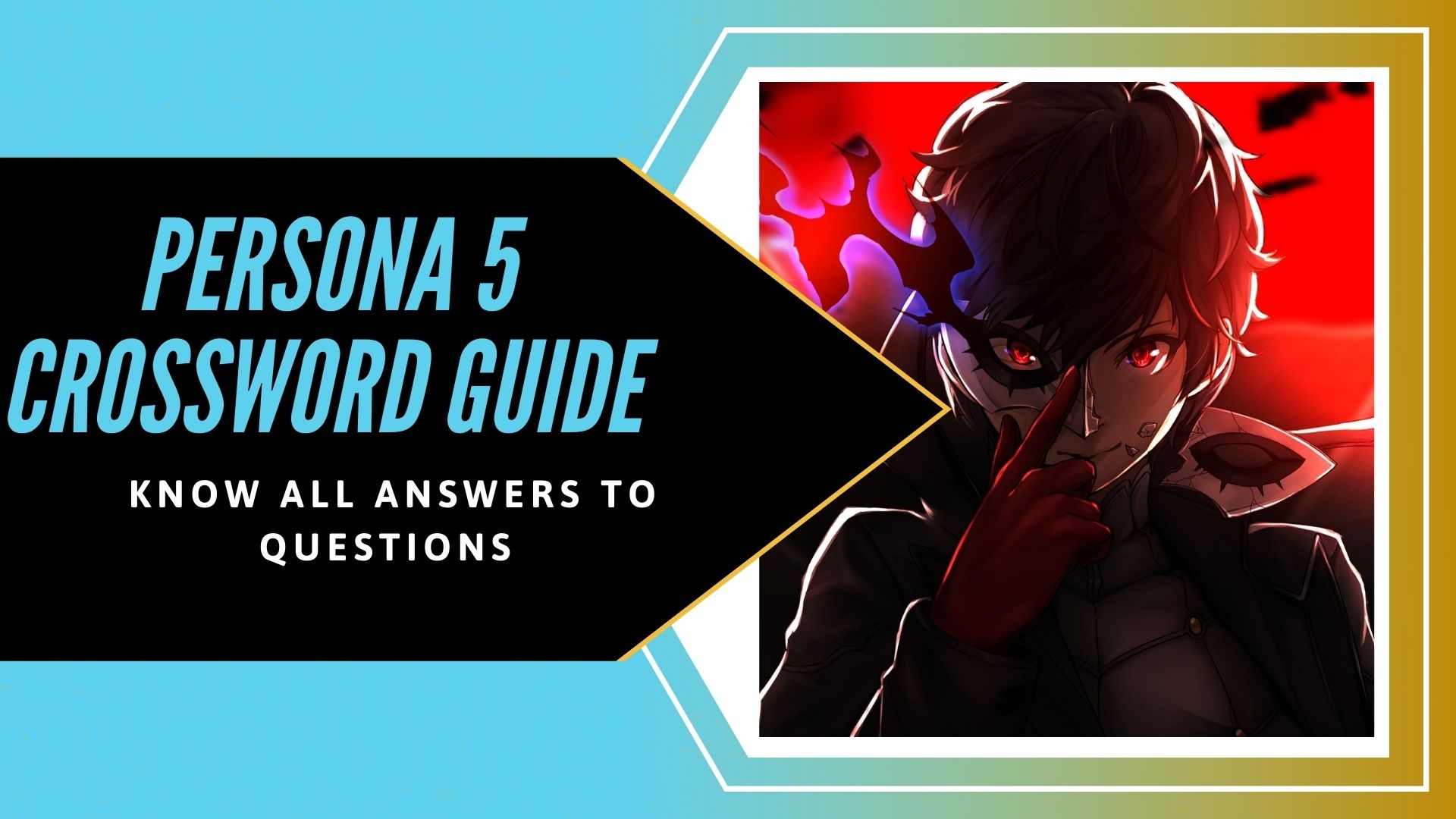persona 5 crossword answers