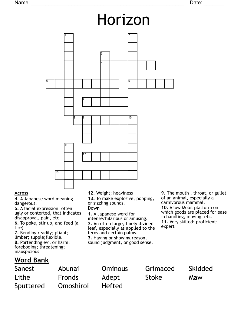 Pieces Of Why Crossword WordMint