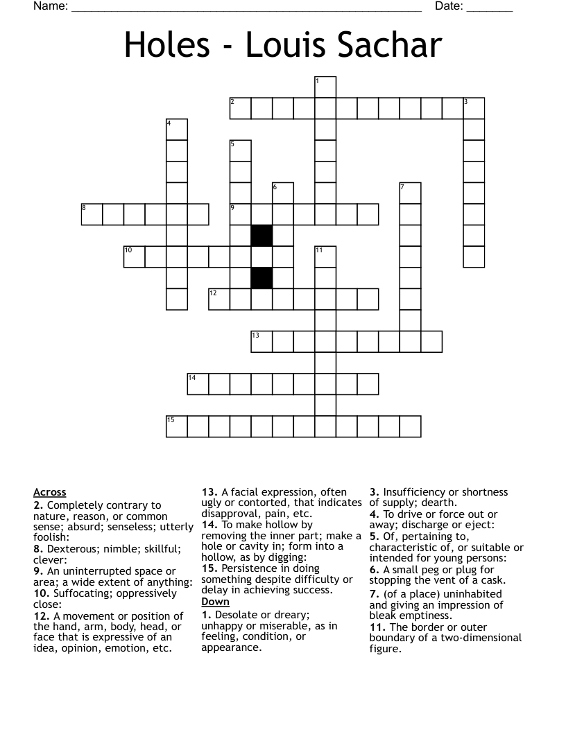 Pieces Of Why Crossword WordMint