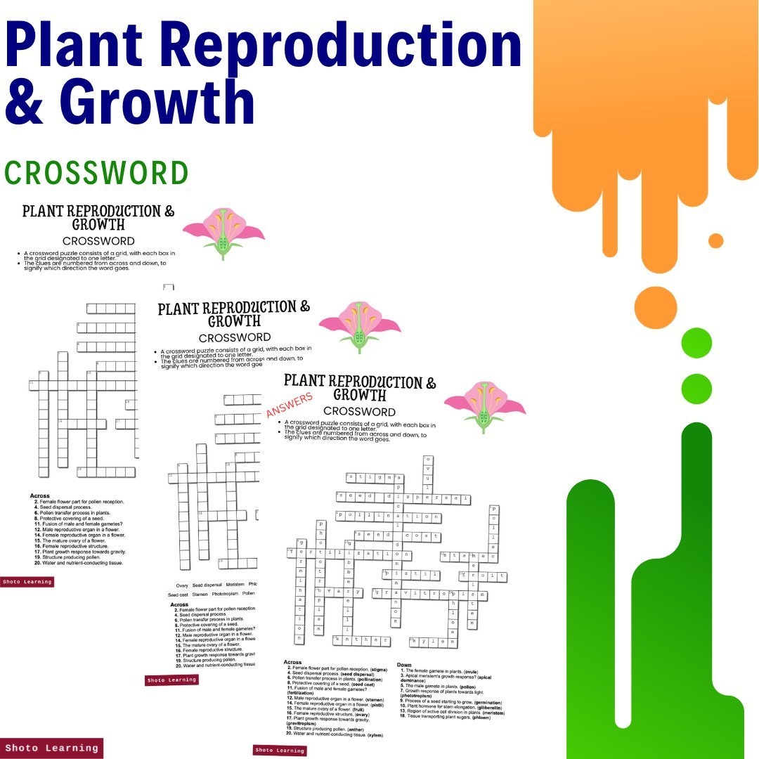 Plant Reproduction Growth Worksheets 20 MCQs With Answers Plant Reproduction Growth Worksheets 20 MCQs With Answers