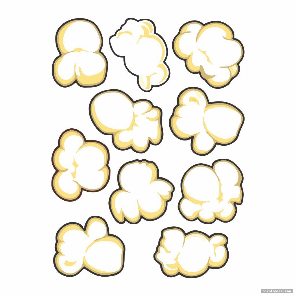 popcorn printable template