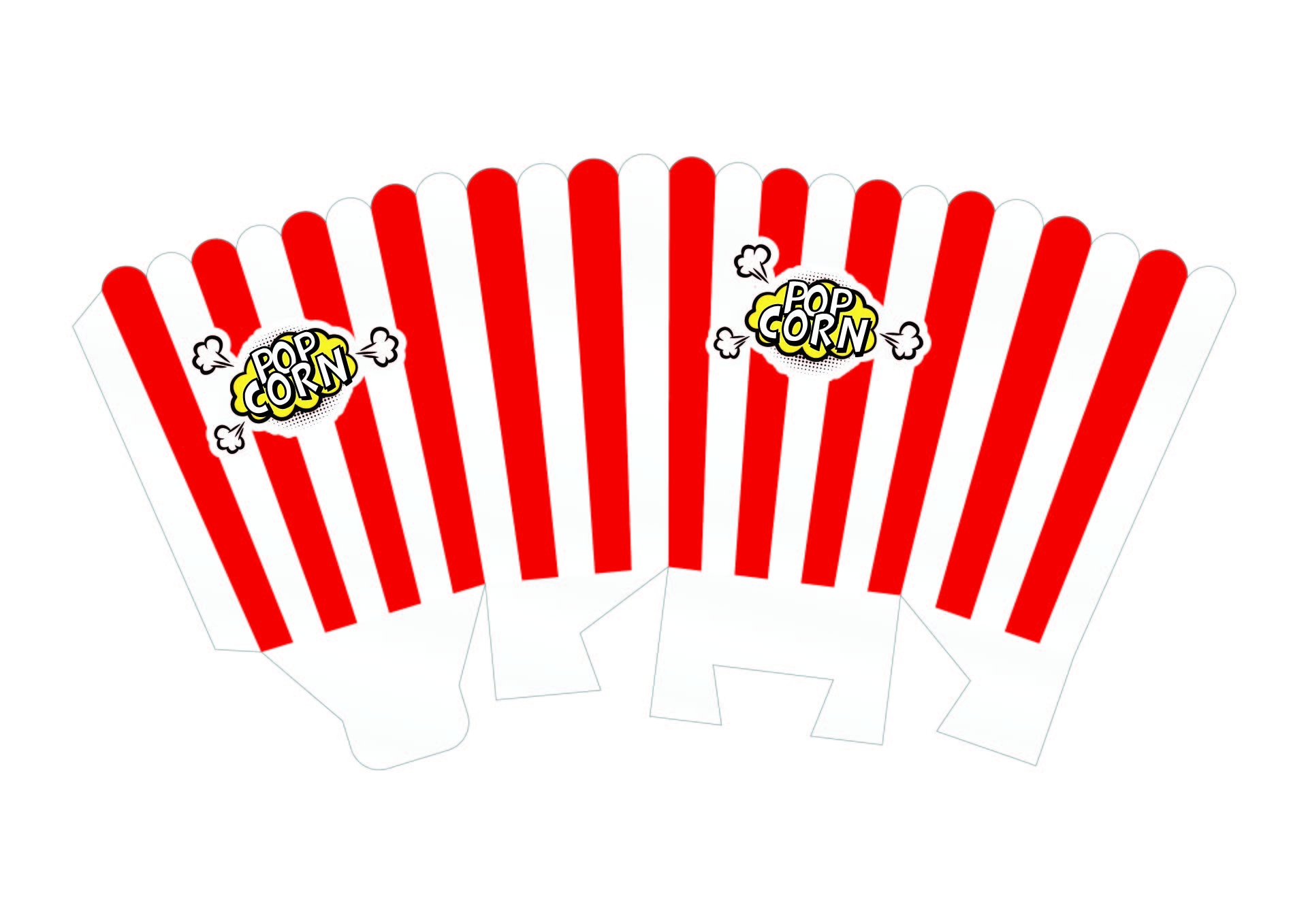 Popcorn Template Free Printable