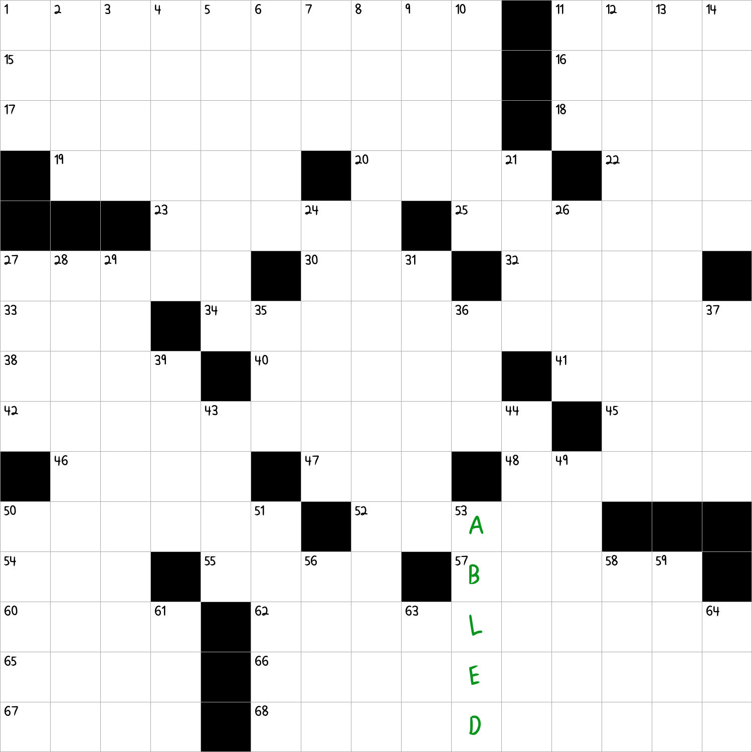 Possessing A Full Range Of Physical And Mental Faculties NYT Crossword Clue December 27 2024