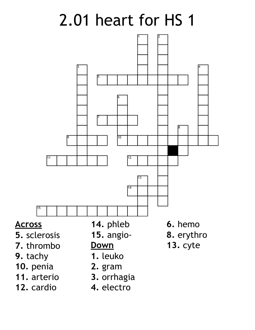 Prefixes And Suffixes Crossword WordMint