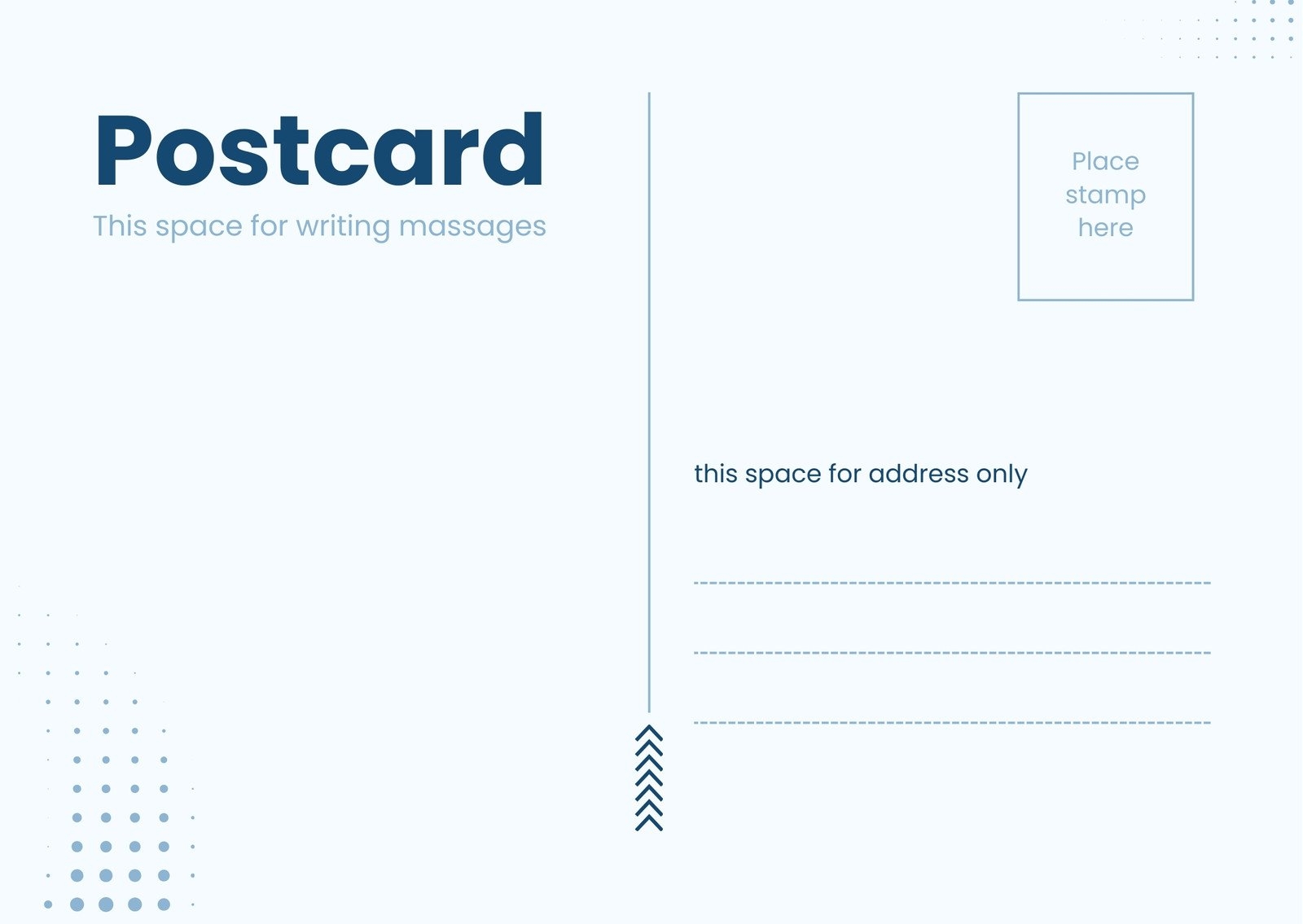 Printable And Customizable Postcard Templates Canva