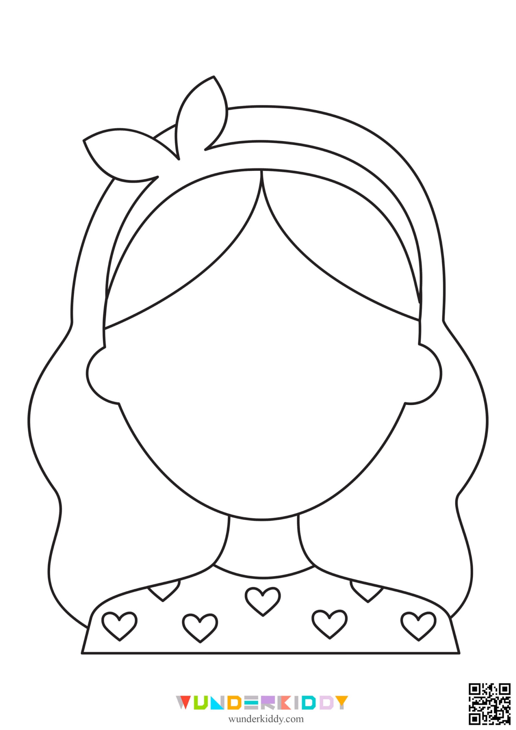 Printable Blank Faces Template And Coloring Pages For Kids Printable Blank Faces Template And Coloring Pages For Kids