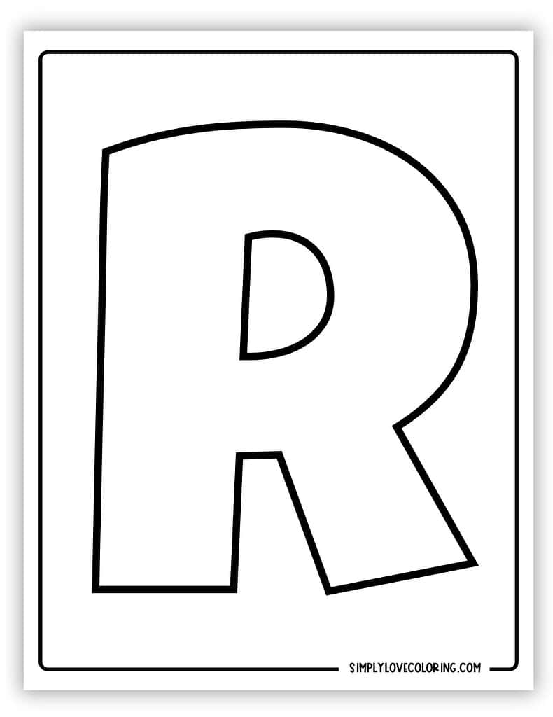 Printable Bubble Letters Free PDF Printables Simply Love Coloring Printable Bubble Letters Free PDF Printables Simply Love Coloring