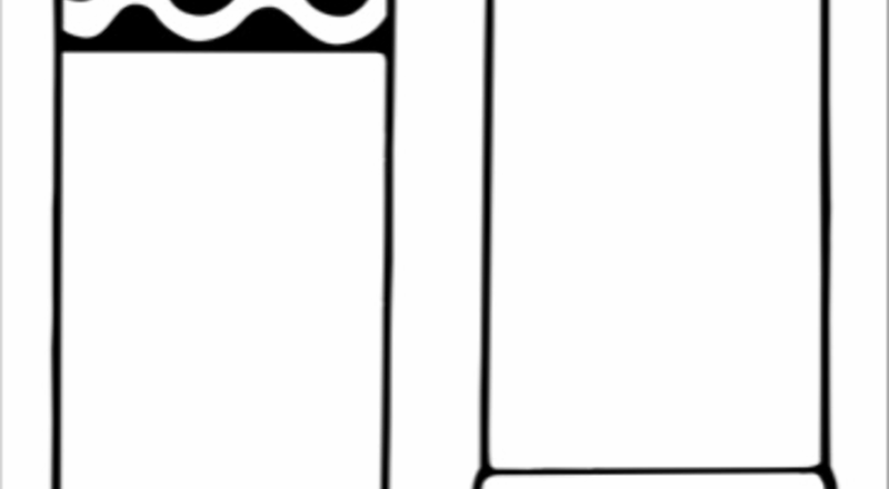 Printable Crayon Pattern Printable Party Favors