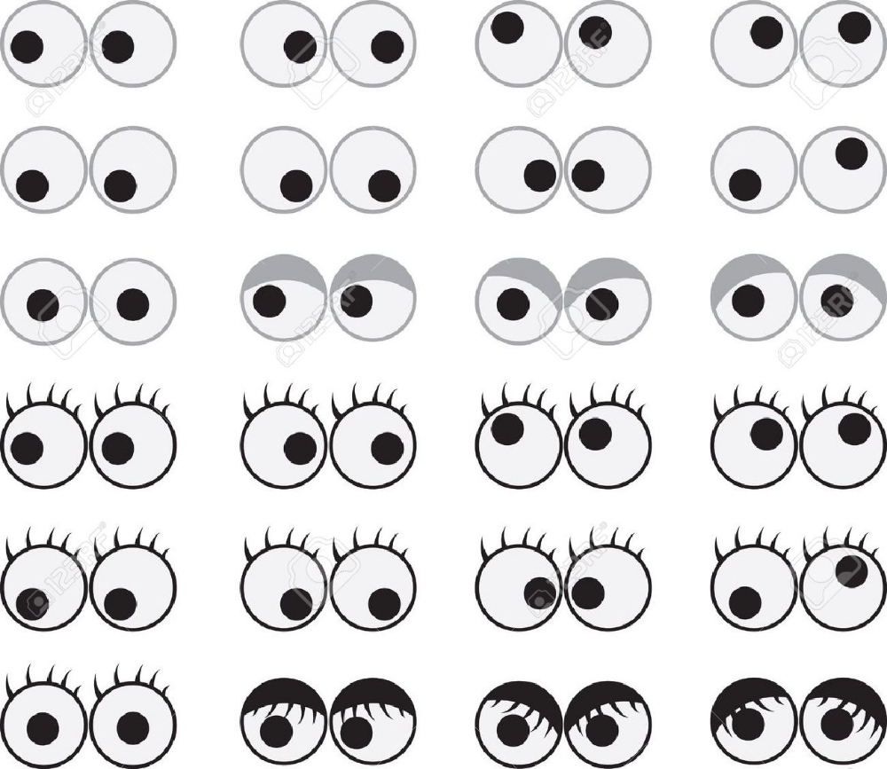 Printable Eyeballs For Crafts Printable Party Favors