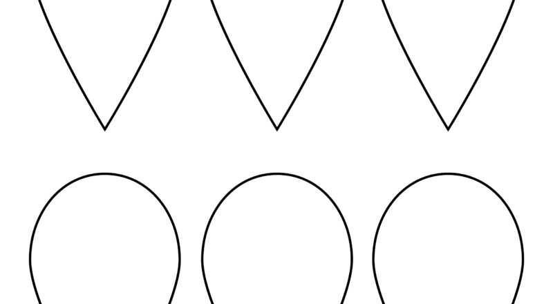 Printable Flower Petal Templates For Making Paper Flowers