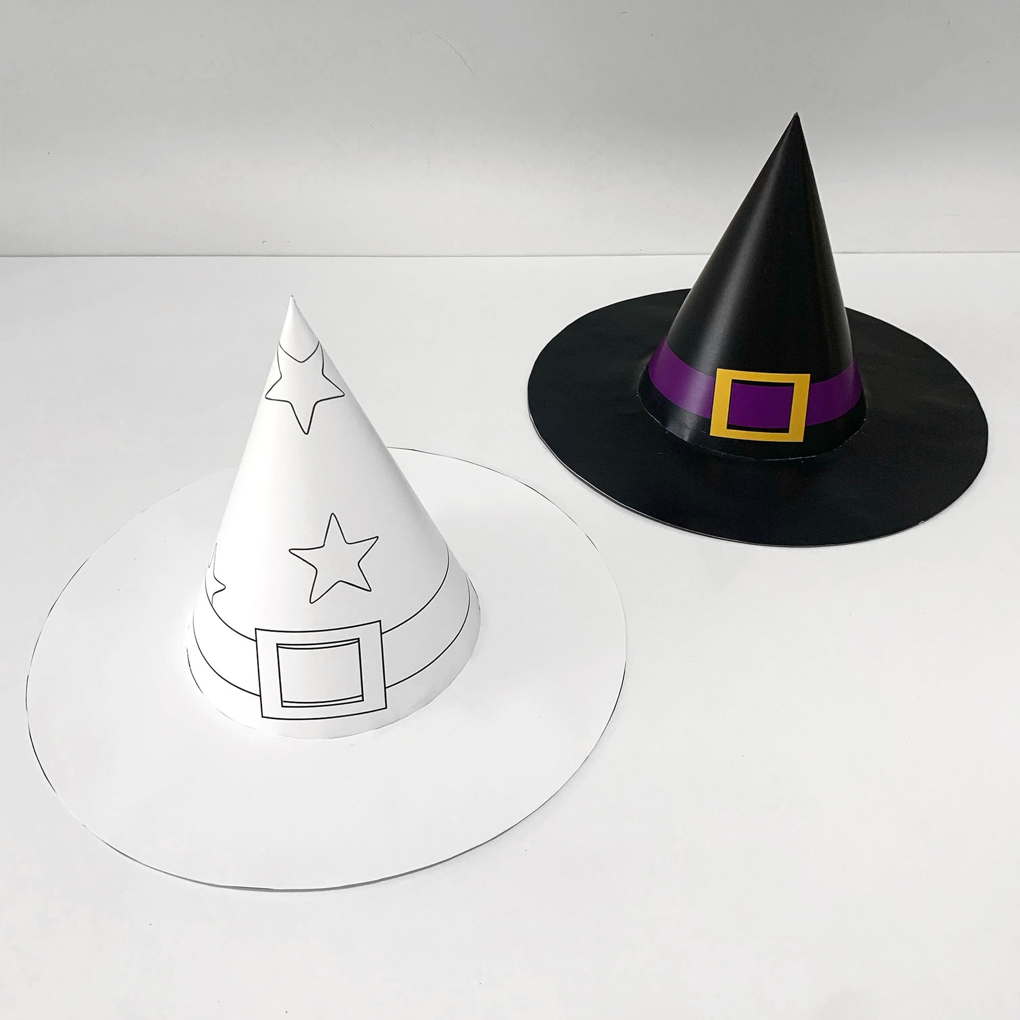 witches hat template printable