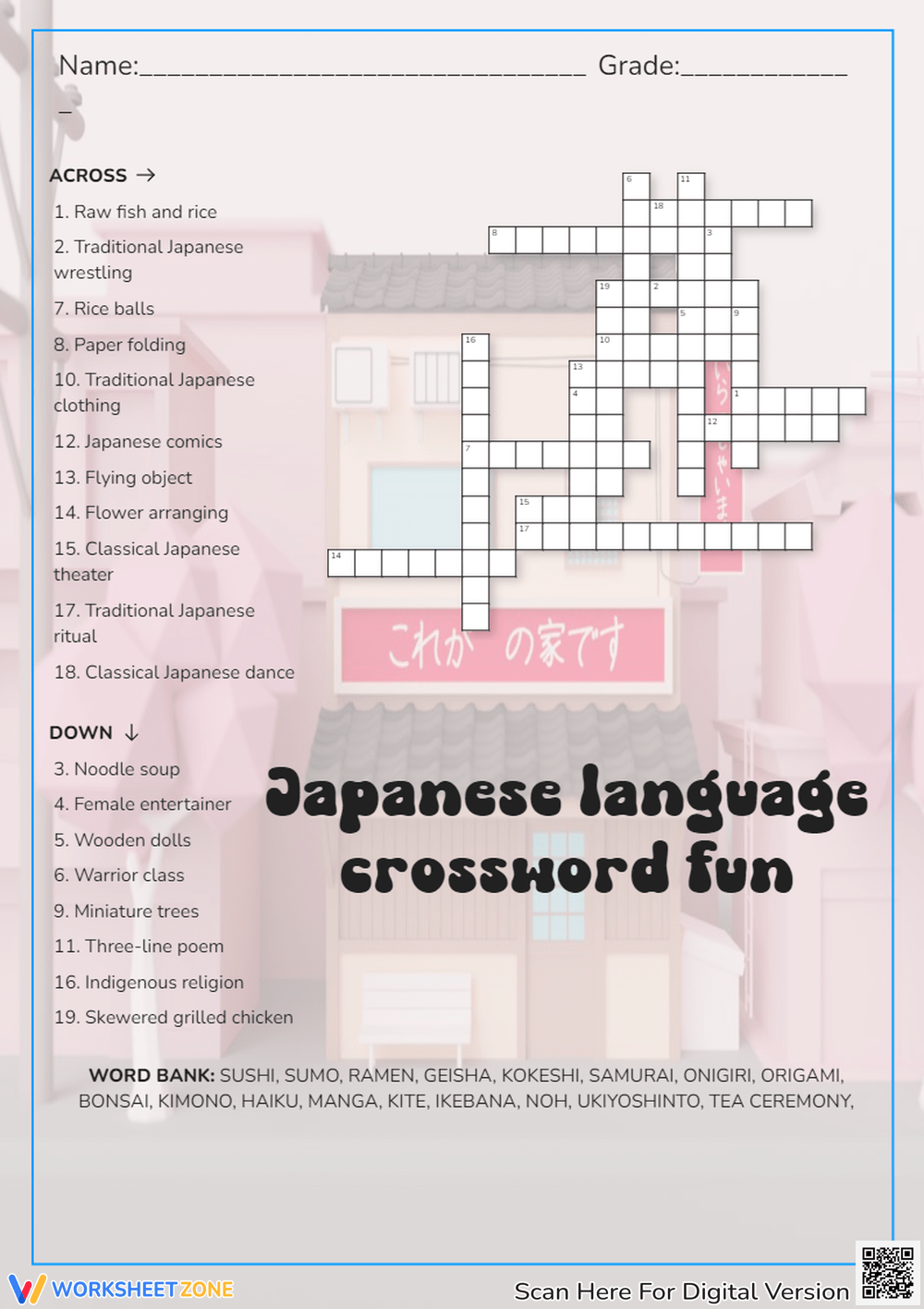 japanese noodle crossword japanese noodle crossword
