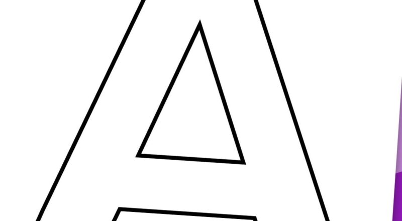 Printable Letter A Grab The Free Template