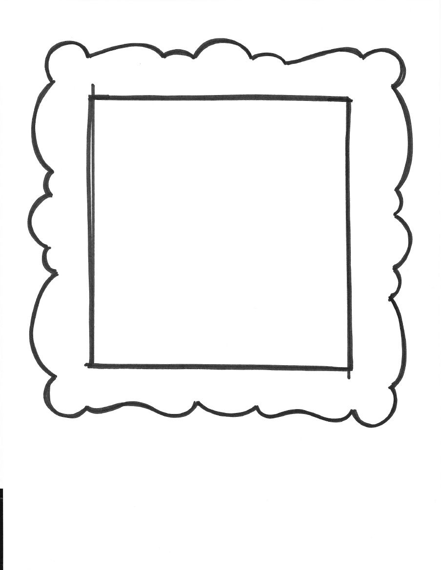 downloadable free printable picture frame templates