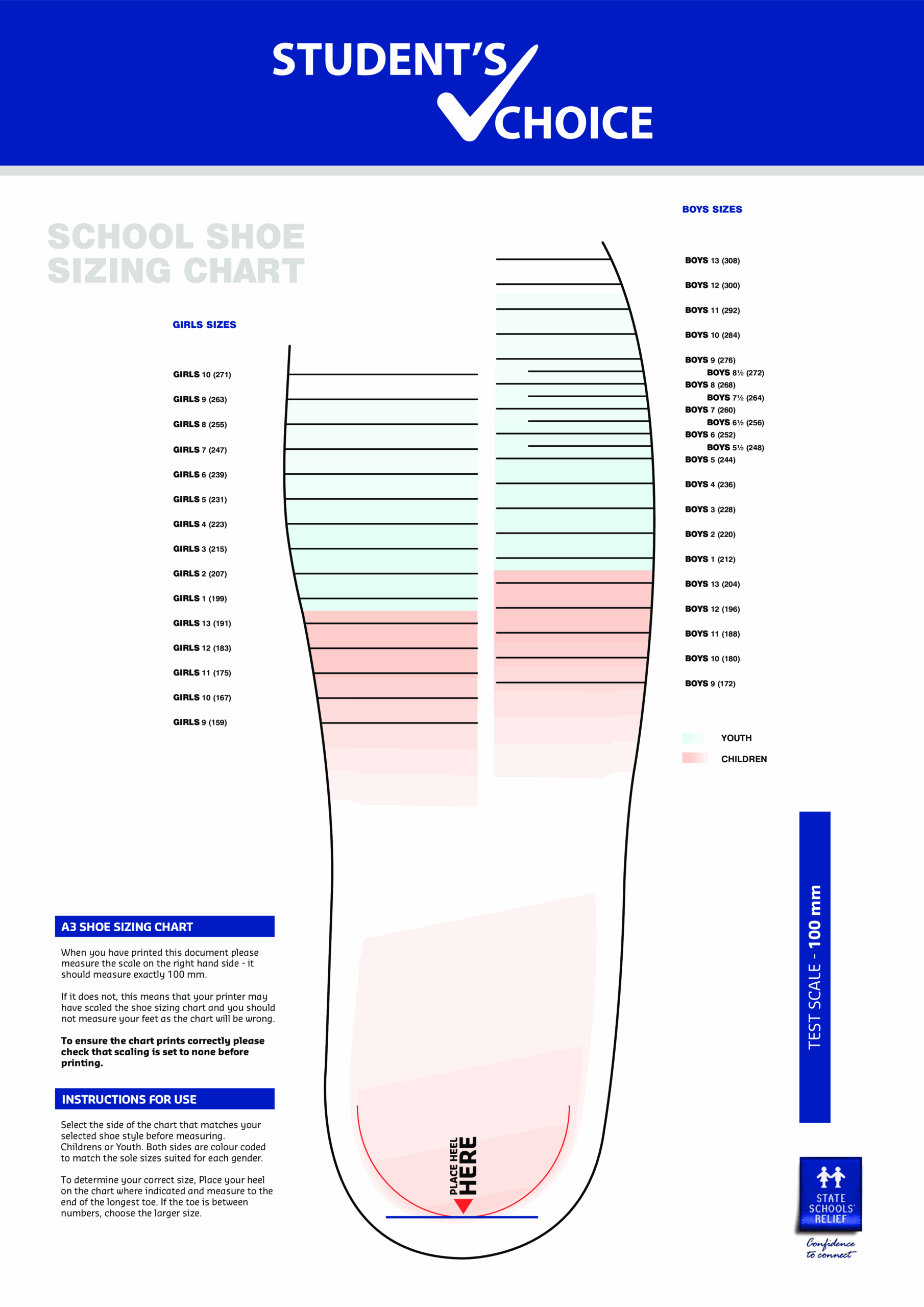 Printable Shoe Size Template Pdf Foot Sizer Measuring Device PACKOVE Foot Measurer Shoe Size
