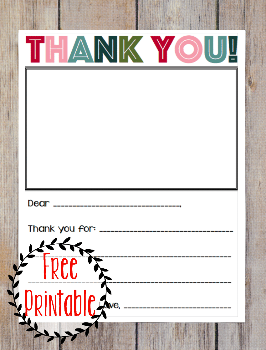 Printable Thank You Note Three Little Ferns Family Lifestyle Blog Printable Thank You Note Three Little Ferns Family Lifestyle Blog