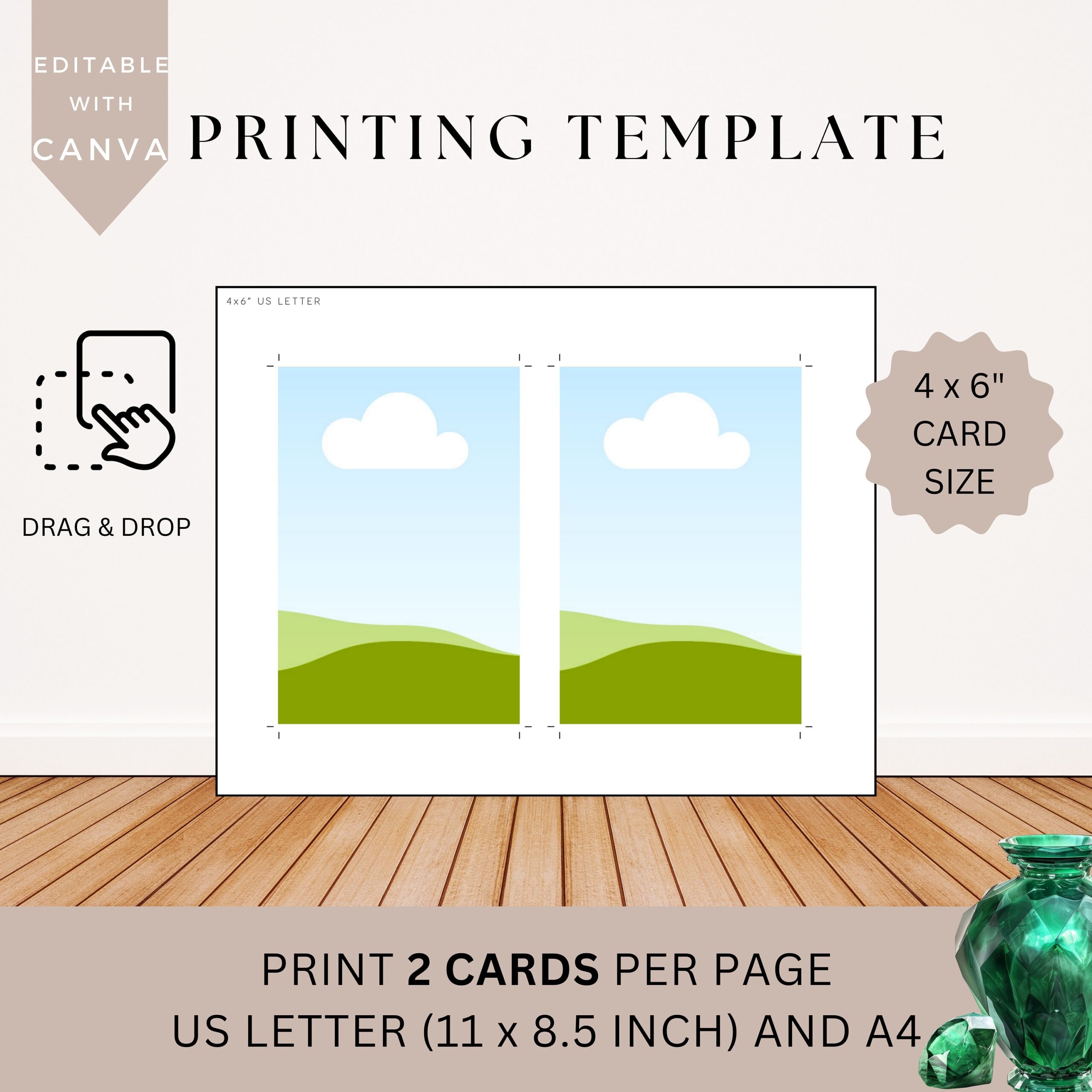 Printing Template 4 X 6 Inch Print And Cut Canva Multi Page Template 4x6 Blank Card Layout Frame Affirmation Manifestation US Letter A4 Etsy Printing Template 4 X 6 Inch Print And Cut Canva Multi Page Template 4x6 Blank Card Layout Frame Affirmation Manifestation US Letter A4 Etsy