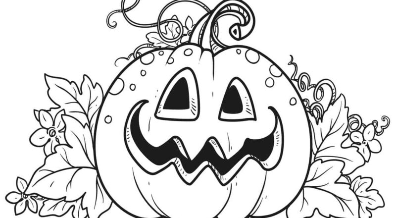 Pumpkin Coloring Pages Skip To My Lou