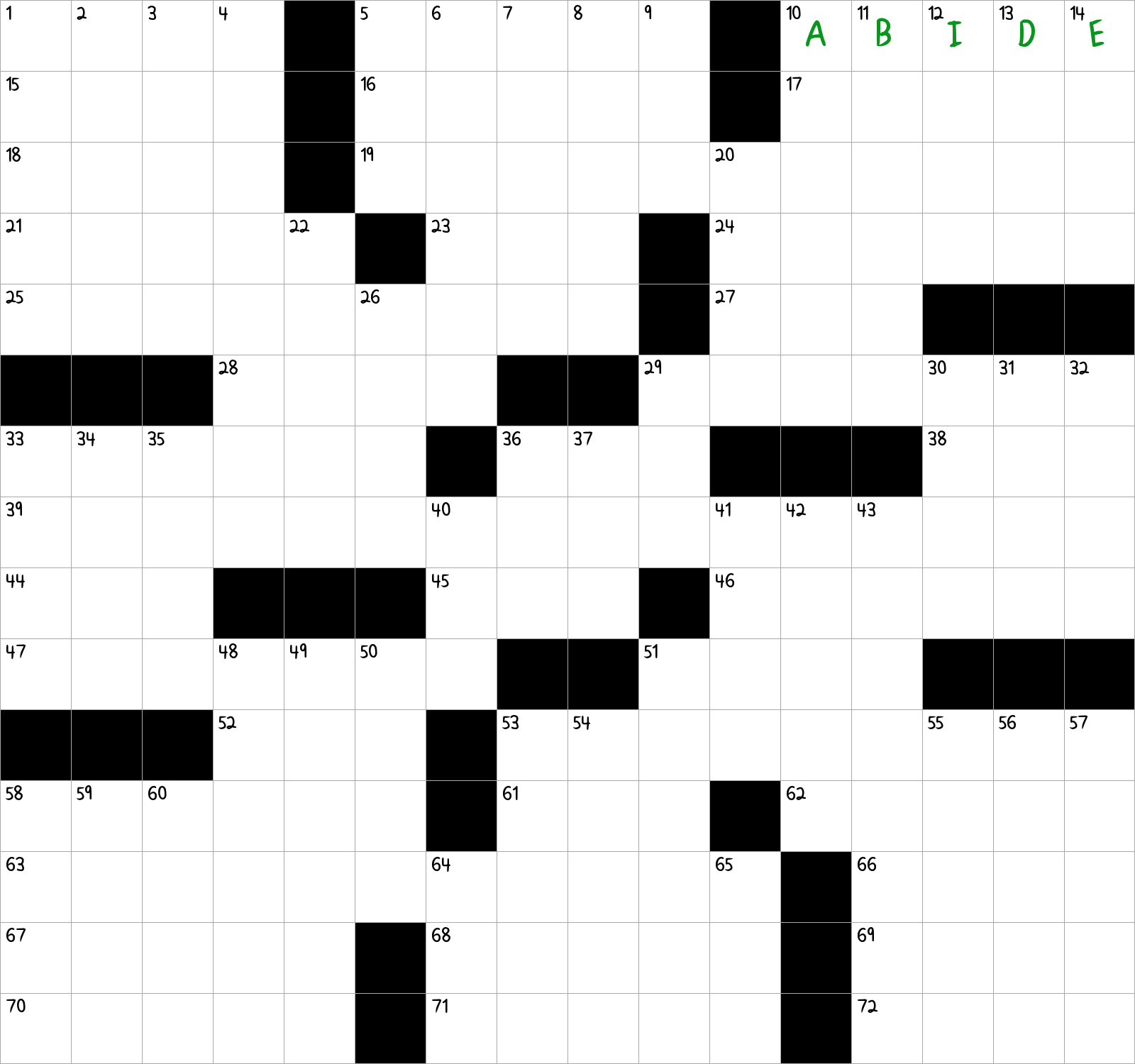 Put Up With NYT Crossword Clue October 7 2024