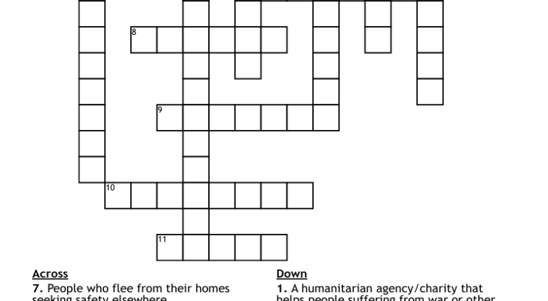 Religion War And Peace Crossword WordMint