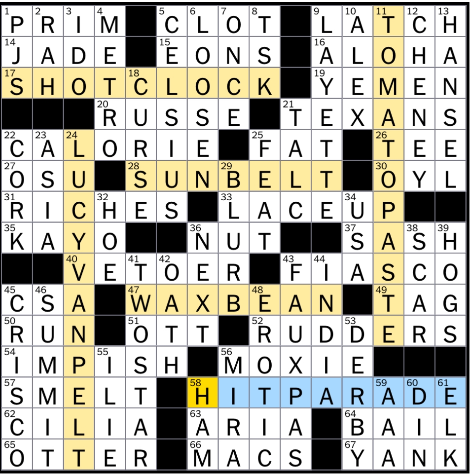 Rex Parker Does The NYT Crossword Puzzle December 2017